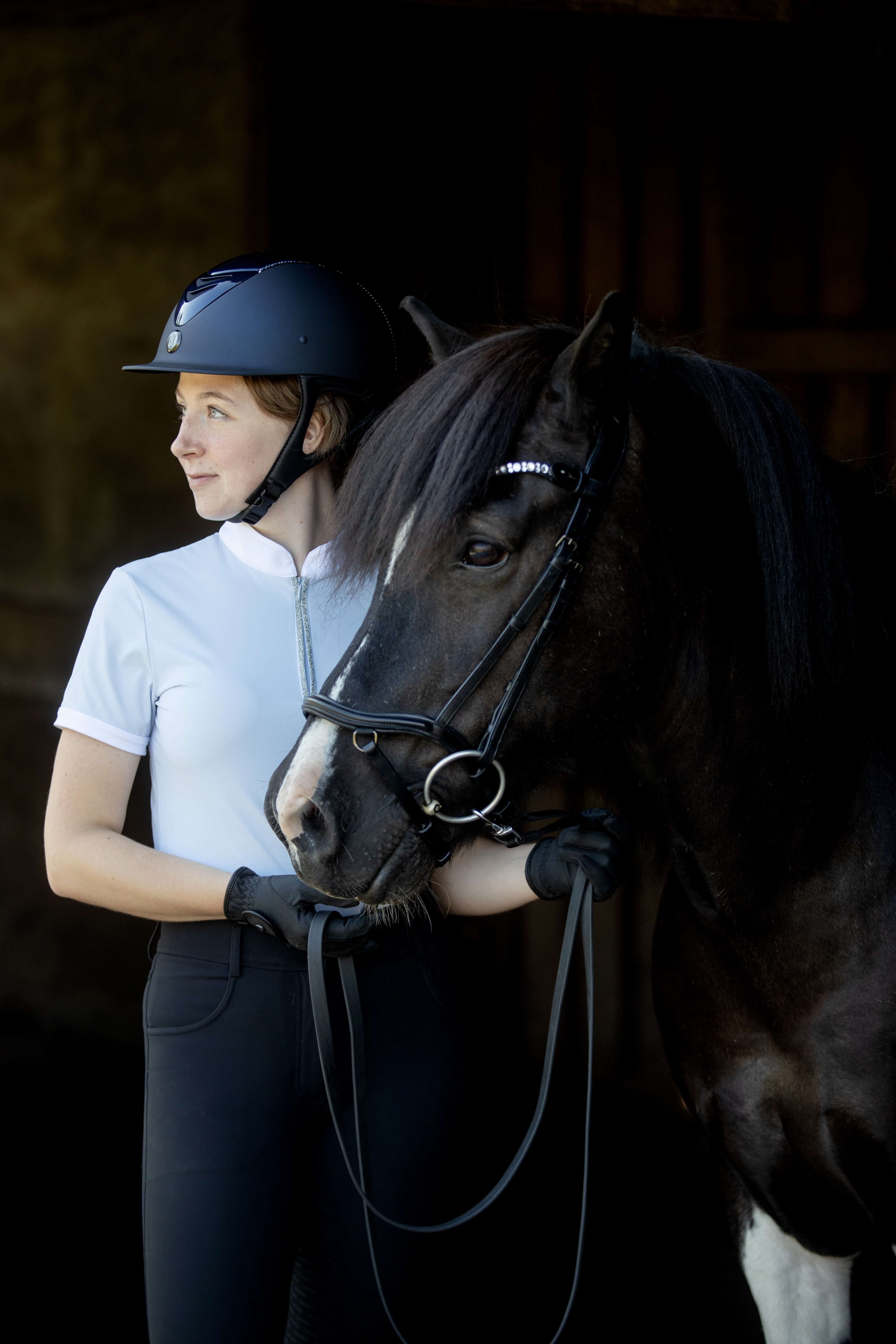 CATAGO Icelandic Anatomic Noseband - Black, Cob - 2