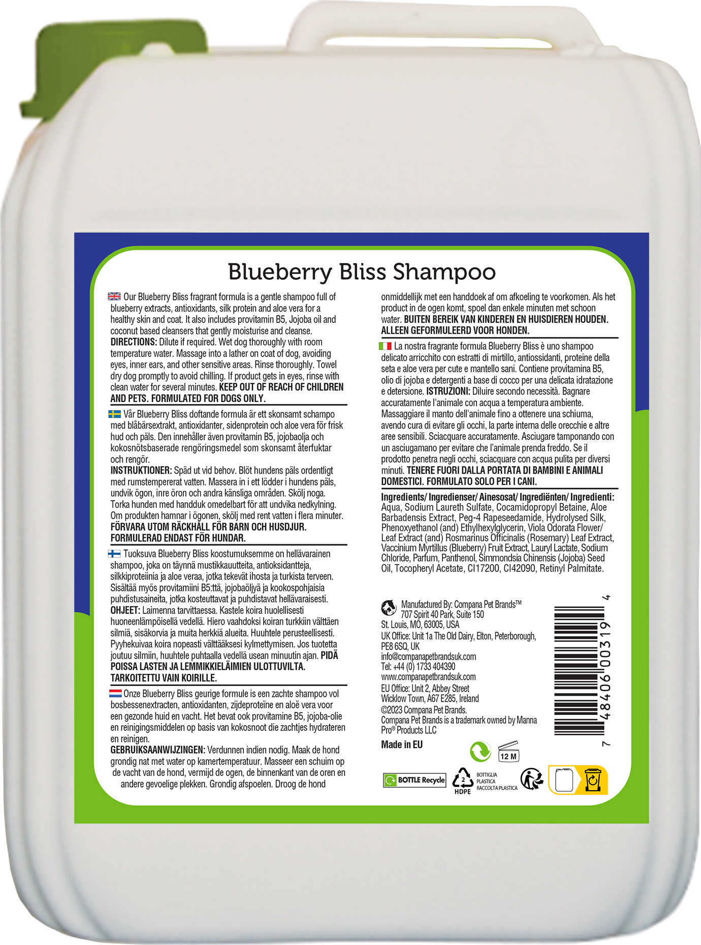 Espree Blueberry Bliss Shampoo 5L - 2