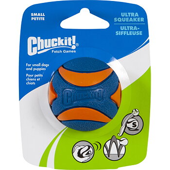 CHUCKIT! Ultra pipande boll, M