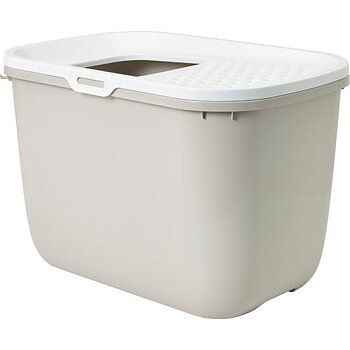 Savic Hop In Cat Litter Box - Beige