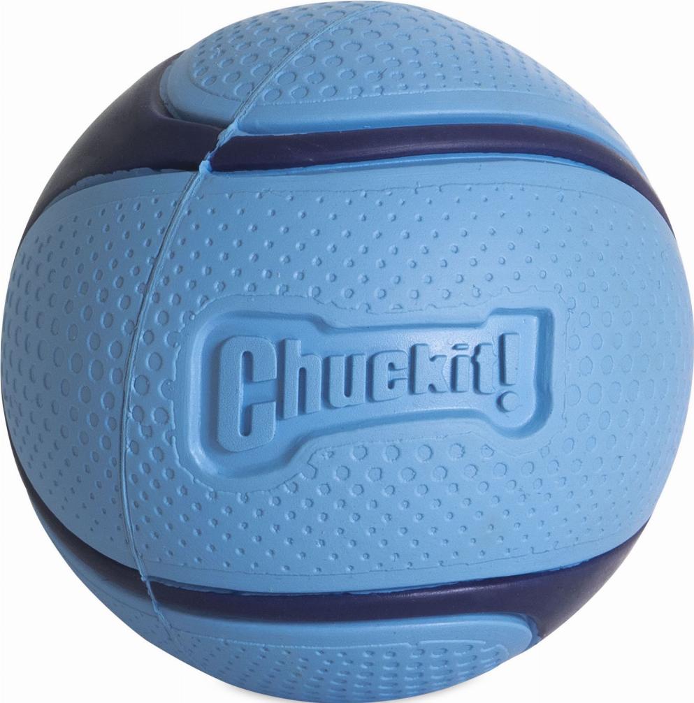 CHUCKIT Sniff Hundespielzeug mit Bacon-Duft - Blau