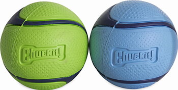 CHUCKIT Sniff Koiranlelu 2 Pack - Pekonin & Maapähkinävoin Tuoksulla