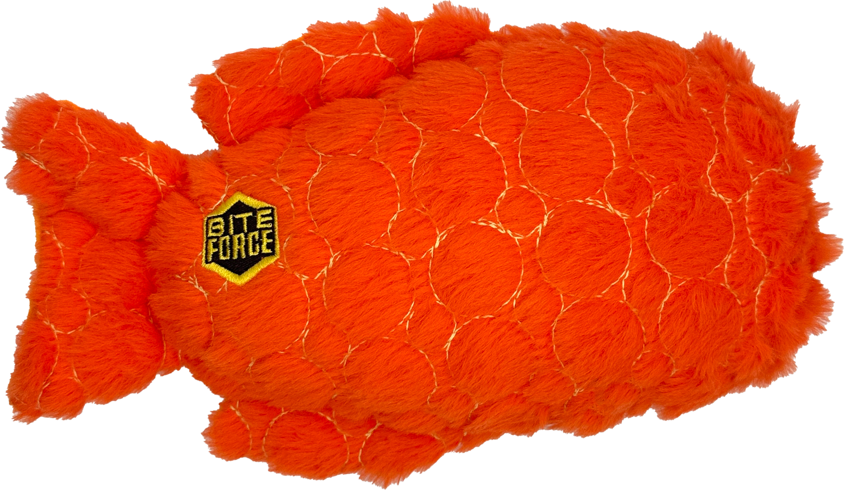 Bite Force Kevlar Tough Plysj Hundeleke - Klovnefisk - 3