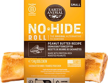 Earth Animal No-Hide Chew Bone - Peanut Butter, M