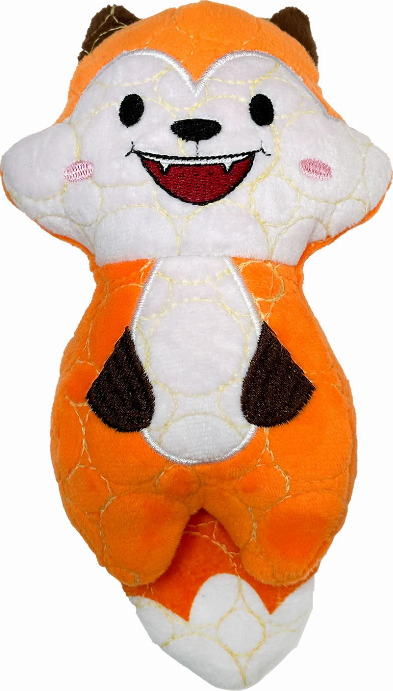 Bite Force Kevlar Tough Plysch Hundespielzeug - Fuchs