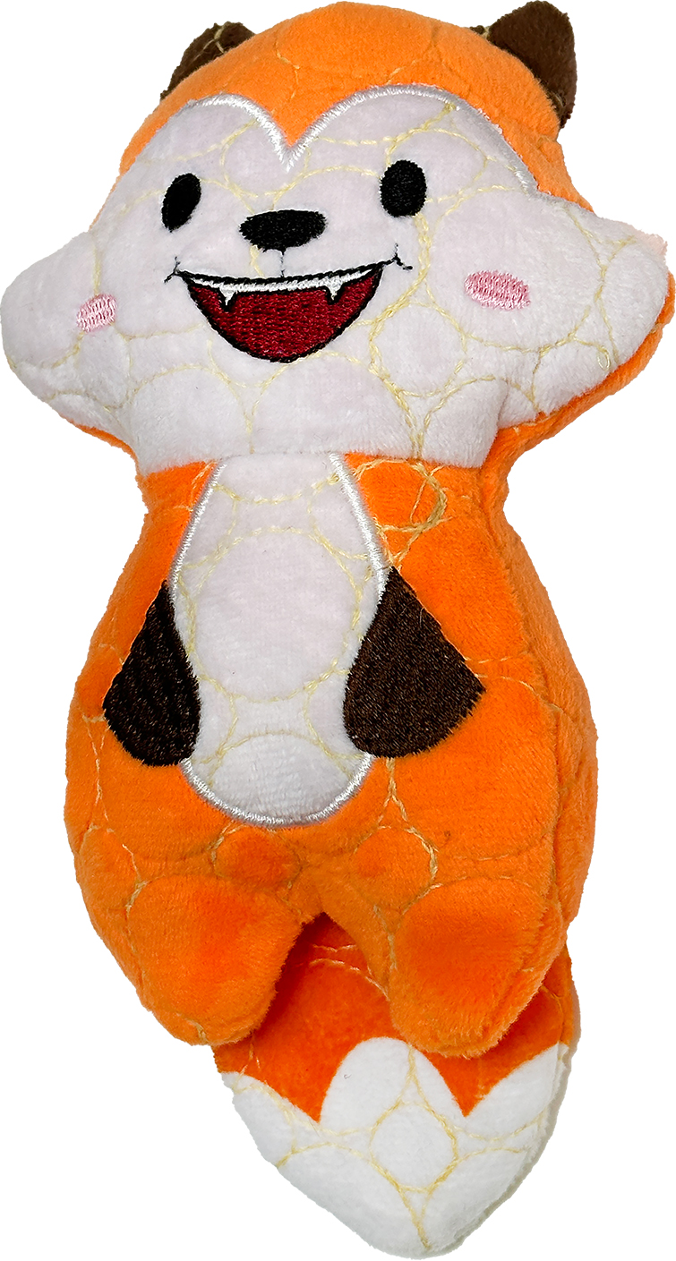 Bite Force Kevlar Tough Plysch Hundespielzeug - Fuchs - 2