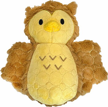 Bite Force Kevlar Tough Plysch Dog Toy - Owl