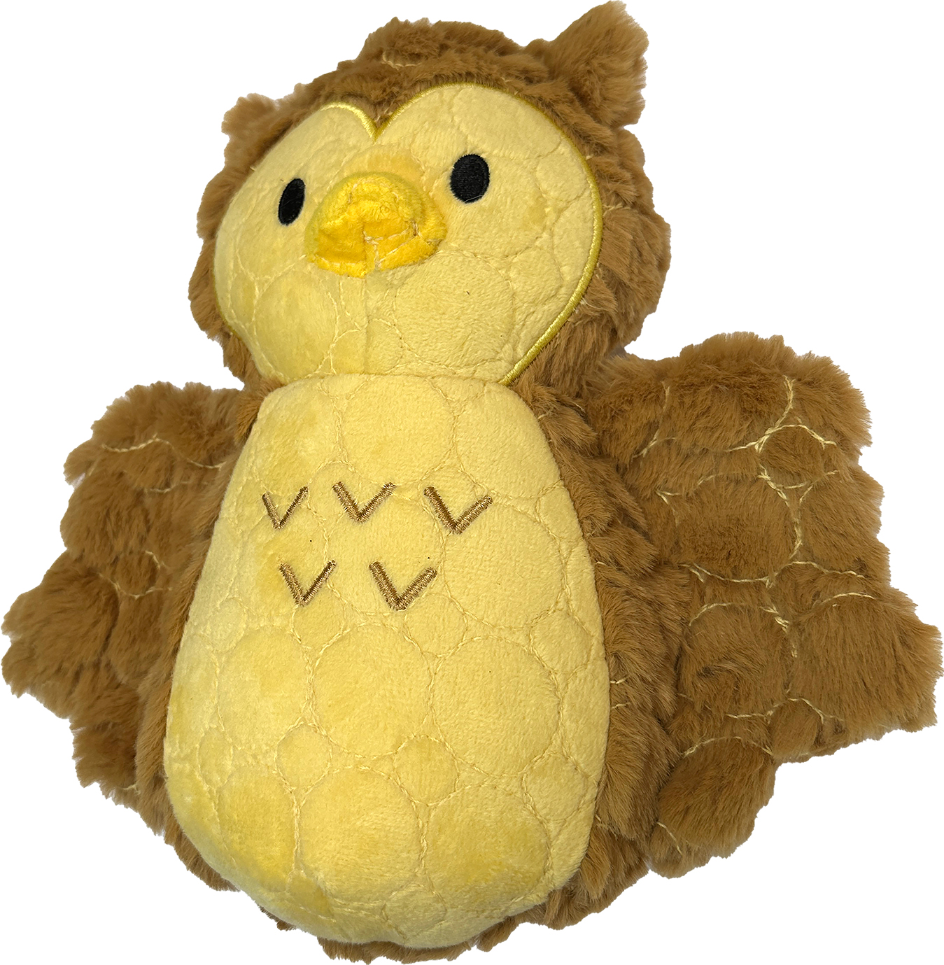 Bite Force Kevlar Tough Plysch Dog Toy - Owl - 2
