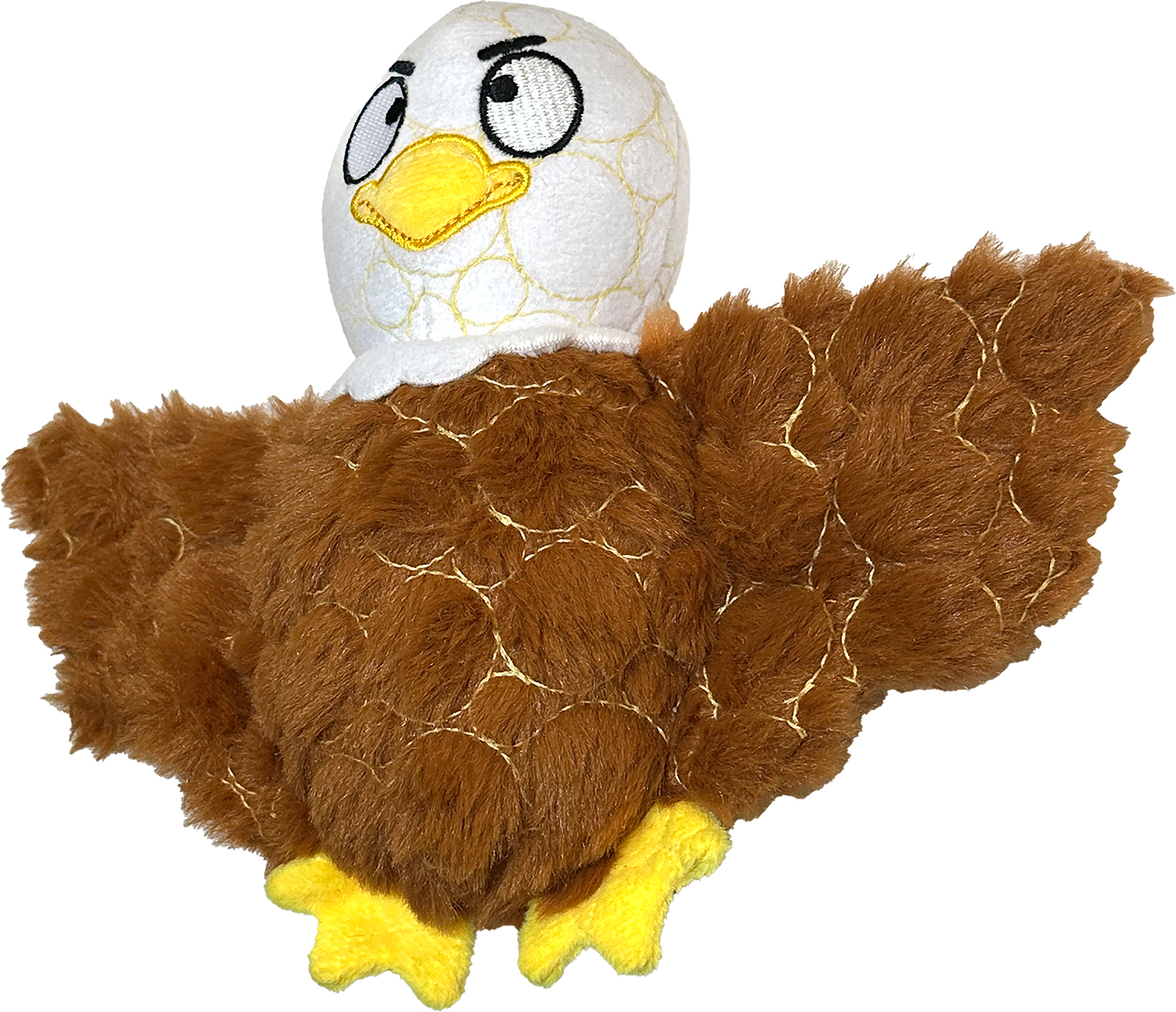 Bite Force Kevlar Tough Plysch Hundleksak - Örn - 2