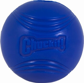 CHUCKIT Super Crunch Koiranlelu Pallo - Sininen
