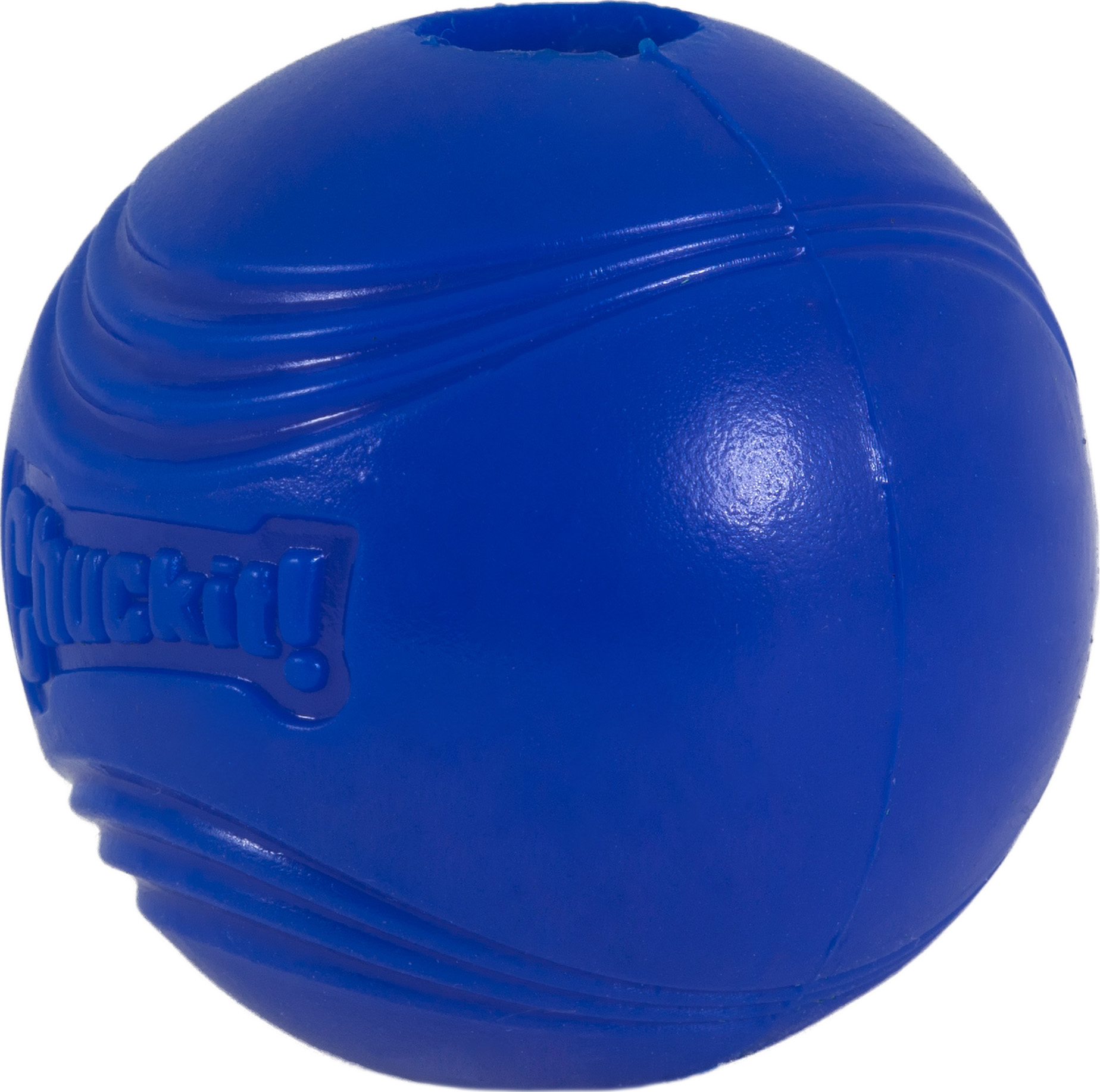 CHUCKIT Super Crunch Koiranlelu Pallo - Sininen - 2