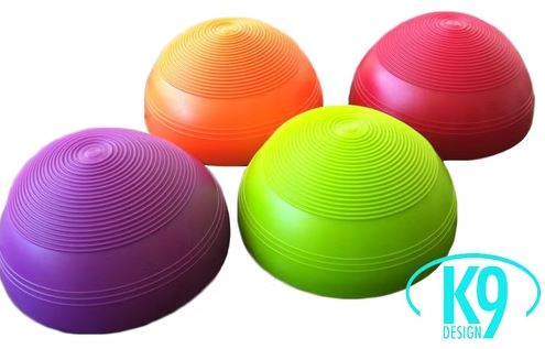 K9Design Halvboll 14 cm Balansträning - Grön 2p