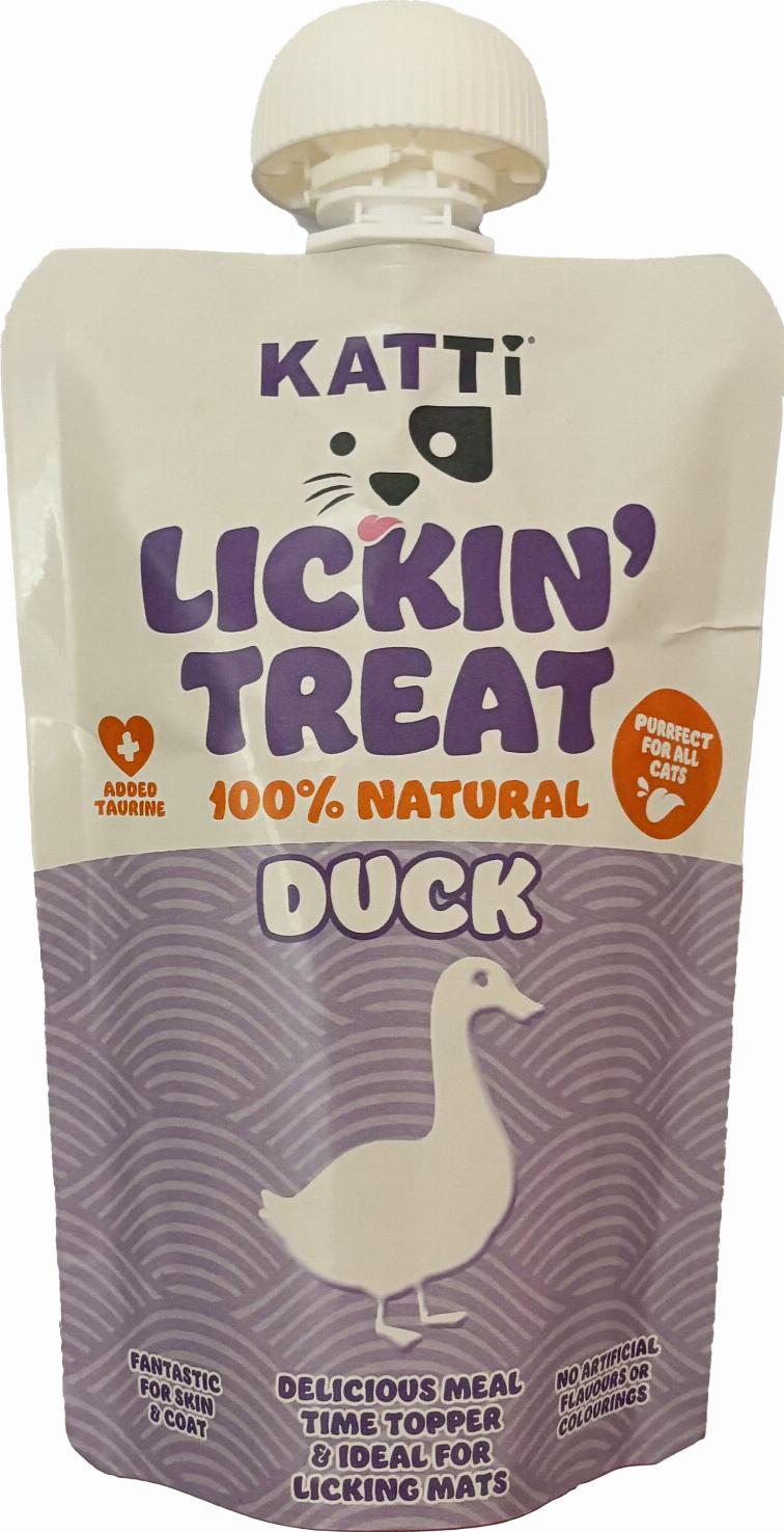 Katti Lickin Treat Kissanherkku (Ankka)