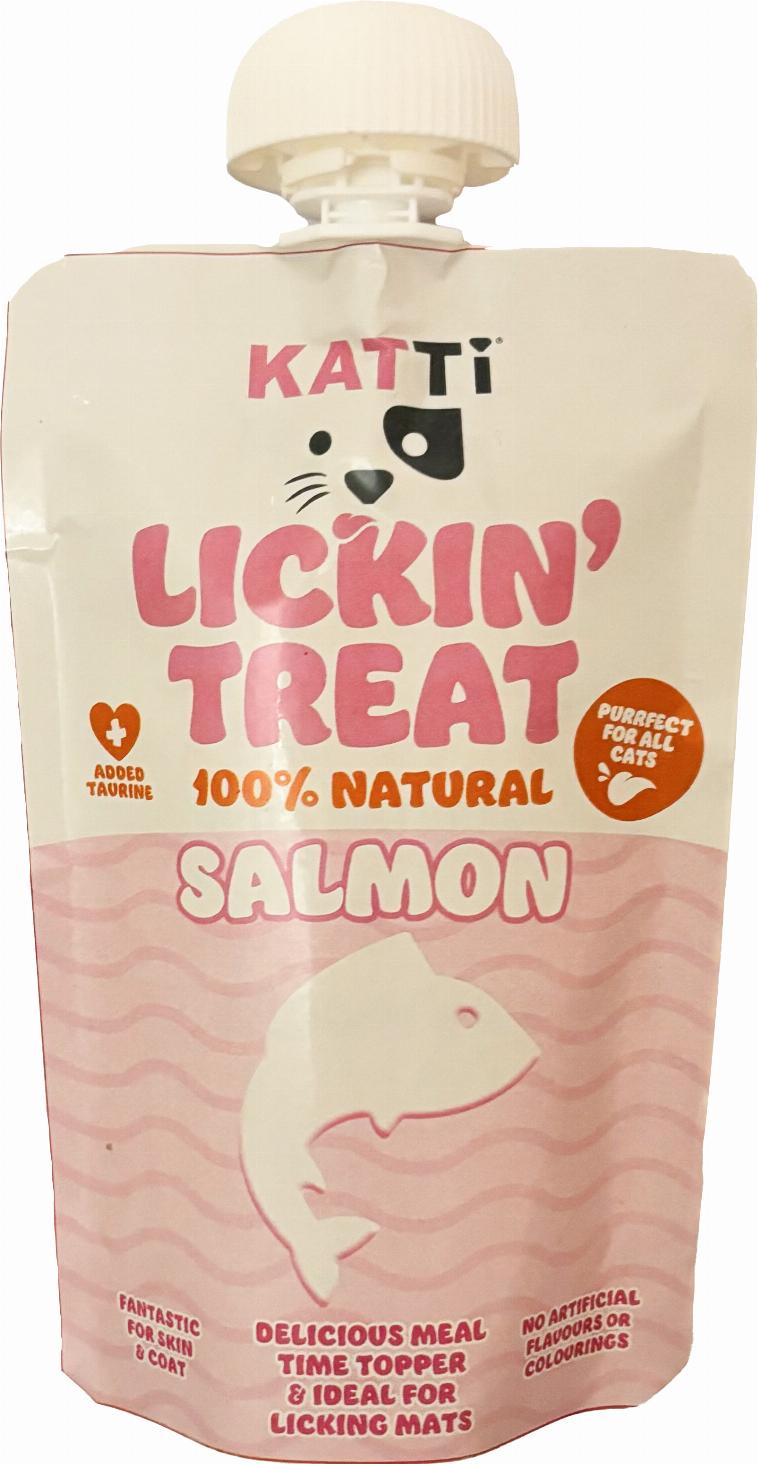 Katti Lickin Treat Kissanherkku (Lohi)