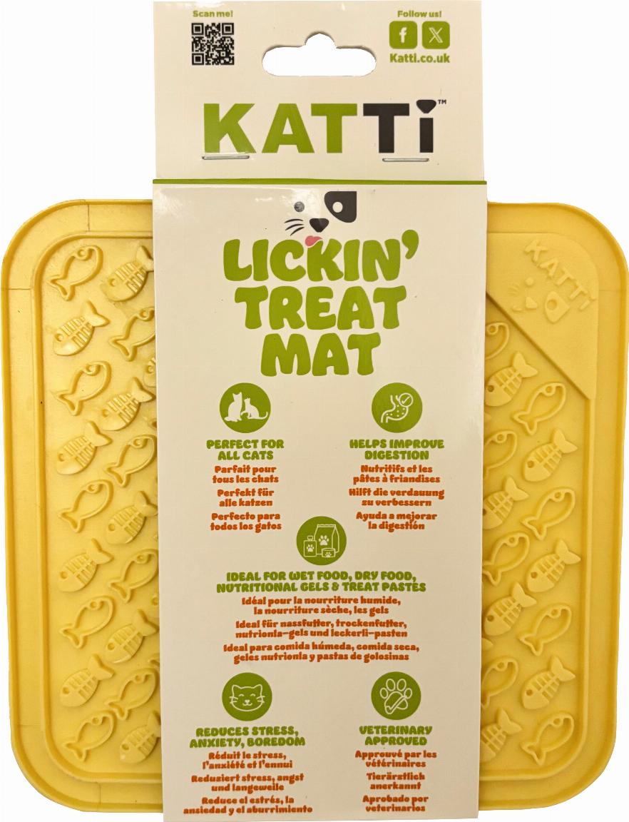 Katti Slickmatta - Fisk - Gul (Fish)