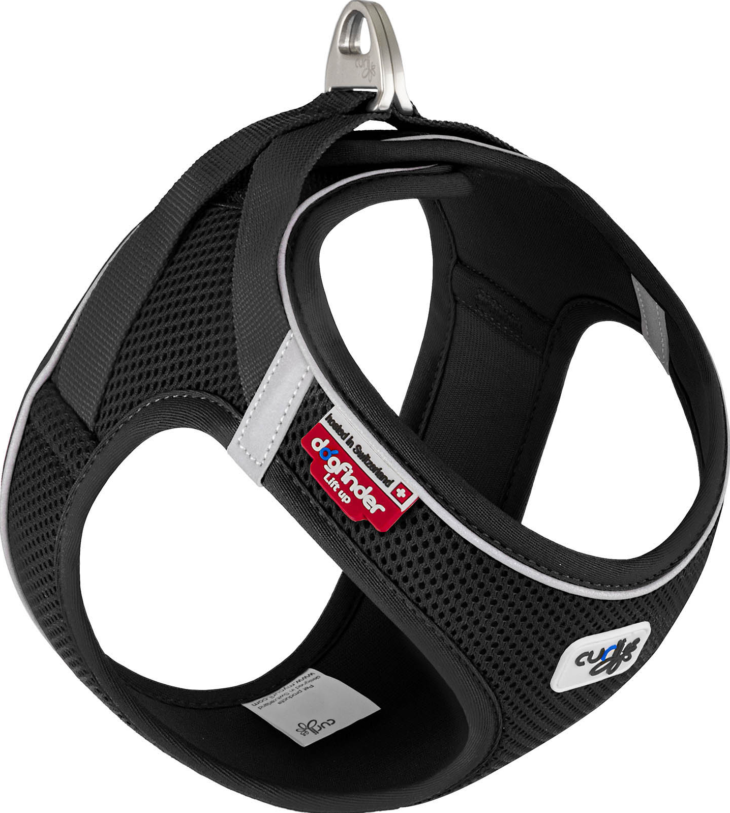 Curli Magnetic Vest Harness Air-Mesh - Black, XS