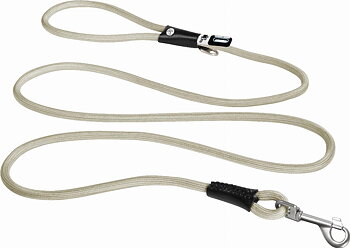 Curli Stretch Comfort Leash - Beige, L
