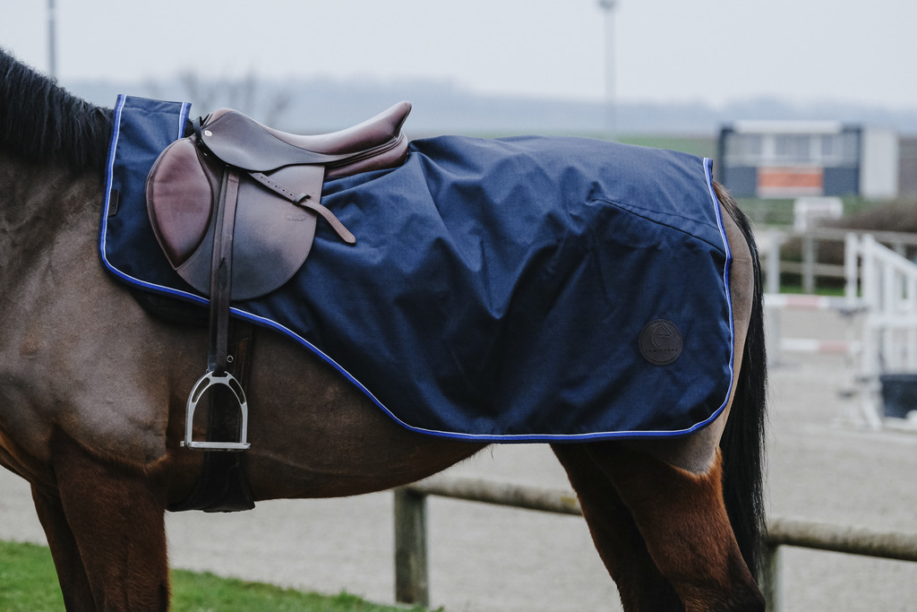 EQUITHEME 'Classic 1200D' Ridtäcke Navy