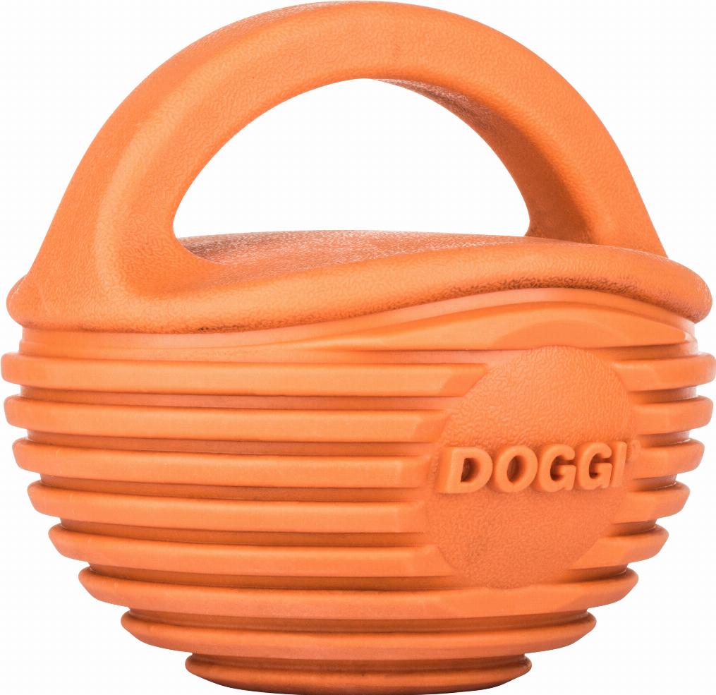 DOGGI Bold Hundleksak - Orange, M