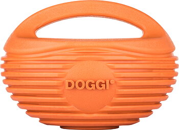 DOGGI Rugby Dog Toy With Handle - Several Sizes, S