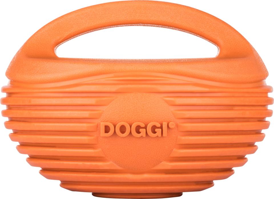 DOGGI Rugby Dog Toy With Handle - Several Sizes, S - 2