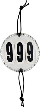 Horse Guard Numerolappu Bling Hopea, onesize