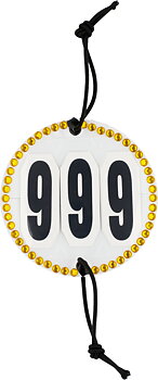 Horse Guard Numerolappu Bling Kulta, onesize