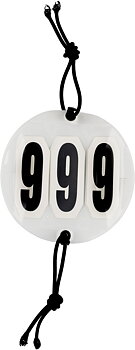 Horse Guard Numerolappu Kolmella Numerolla, onesize
