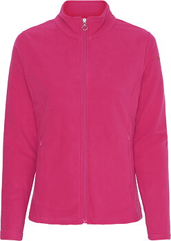 Equipage Gilly fleece cardigan Pink Peacock