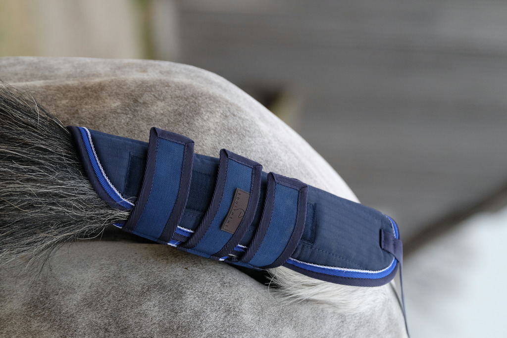 EQUITHEME 'Classic 1200D' Svansskydd Navy - Full size