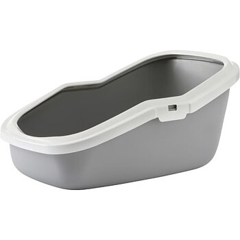 Savic Aseo Cat Litter Box with Removable Rim