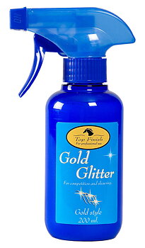 Top Finish Gold Glitter Spray - 200ml