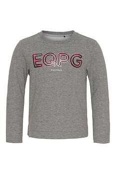 Equipage KIDS Julia LS sweatshirt Grey Melange
