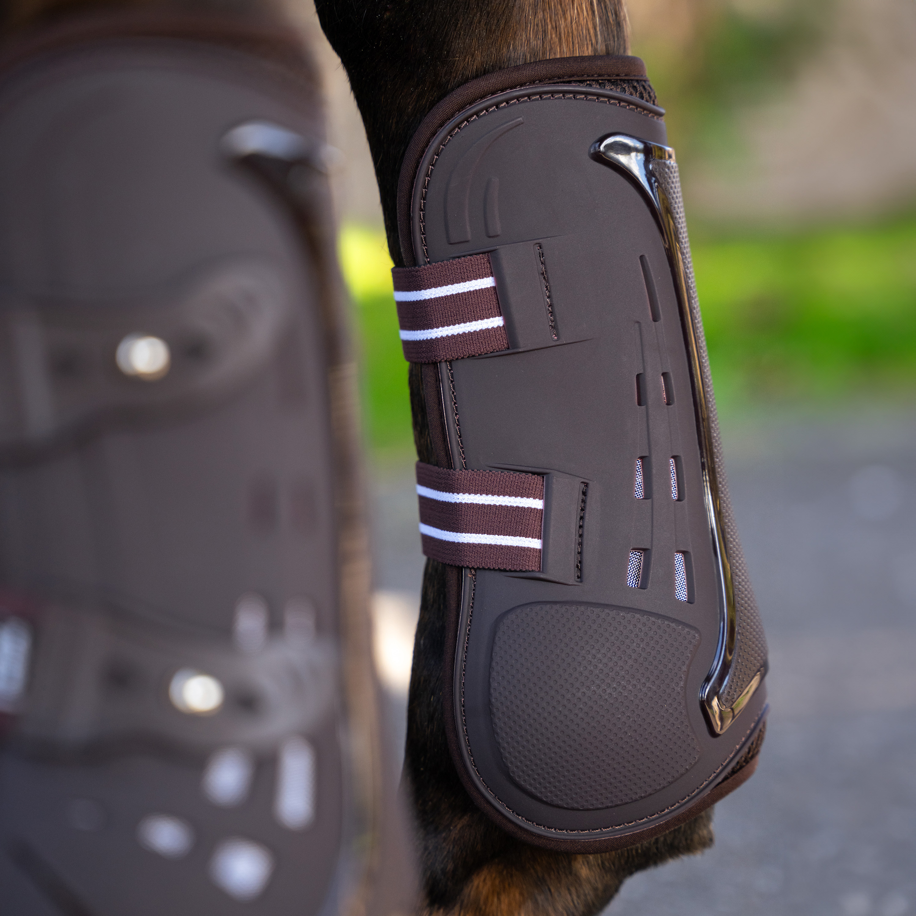 Imperial Riding Tendon boots Pro mesh - Chocolate - 4