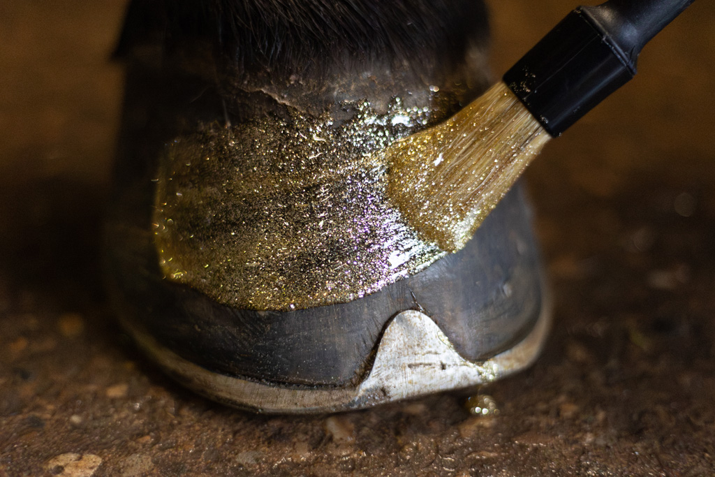 Excellent Hi Gloss Glitter Kaviolakka 150 ml  - Kultainen - 3