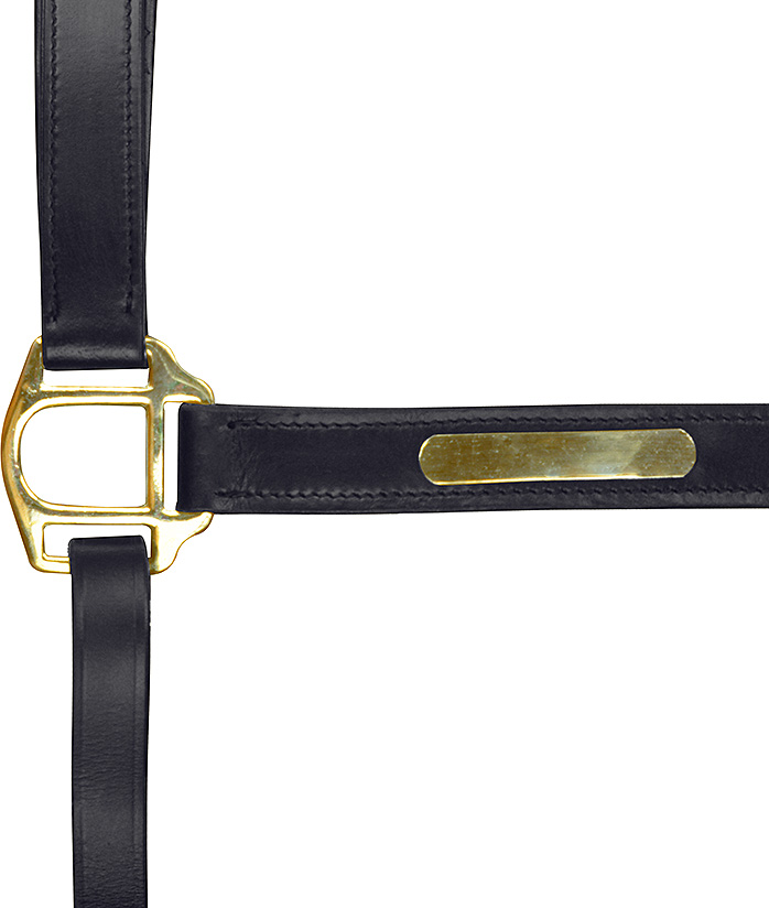 NORTON CLUB Headcollar With Double Ajustment Black - 2