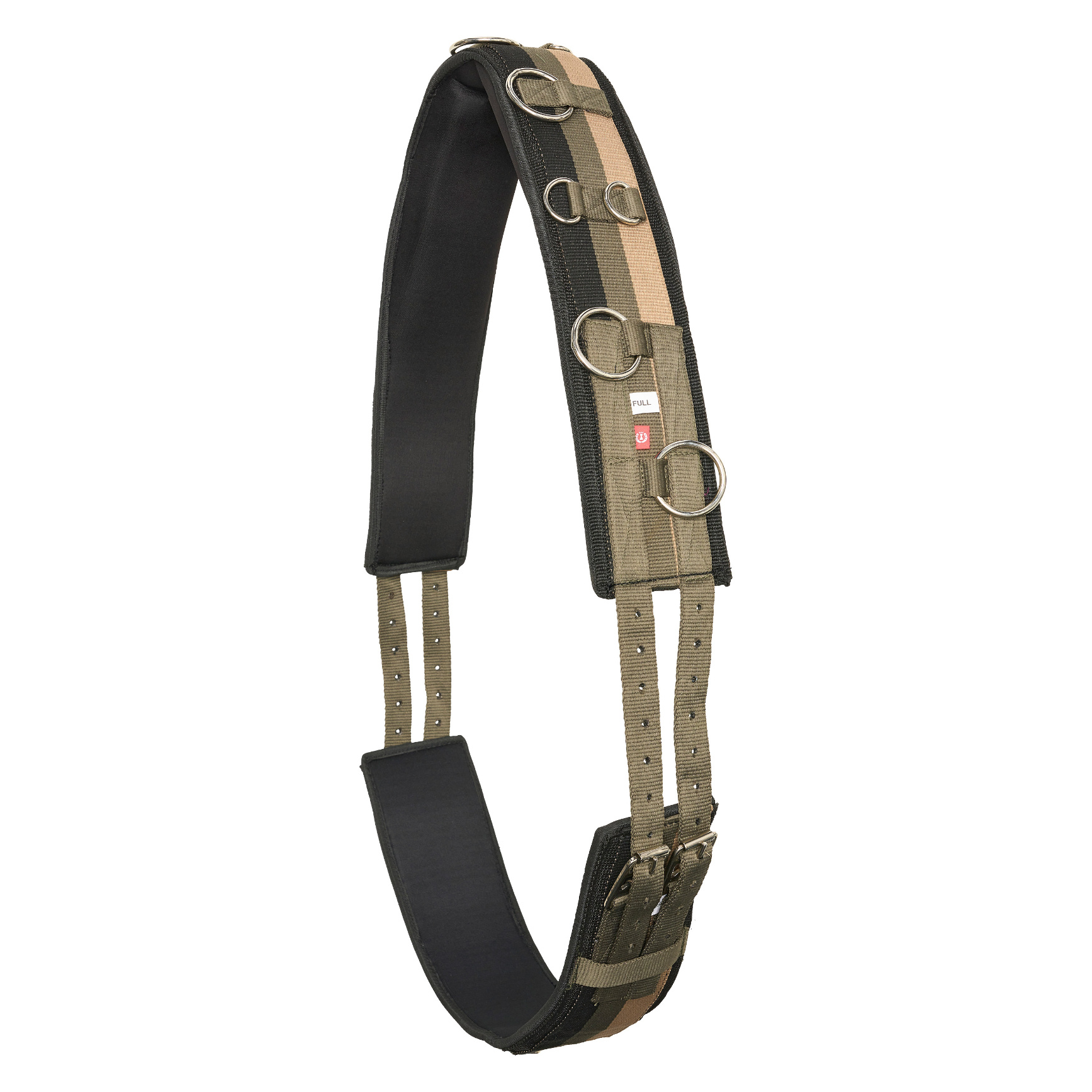 Imperial Riding Lunging girth Deluxe - Multi Olive