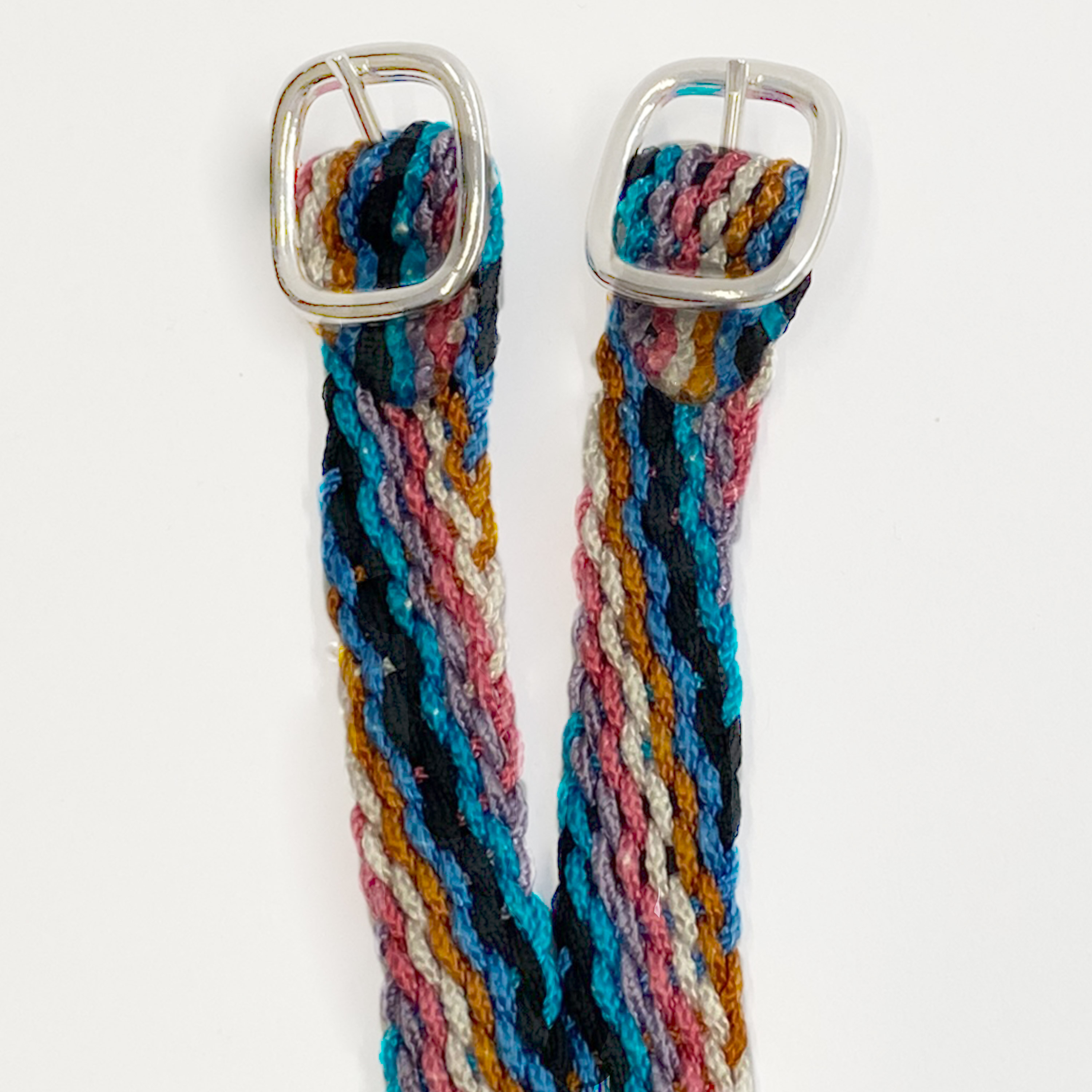 Imperial Riding Spurstraps nylon braided - Multi - 2
