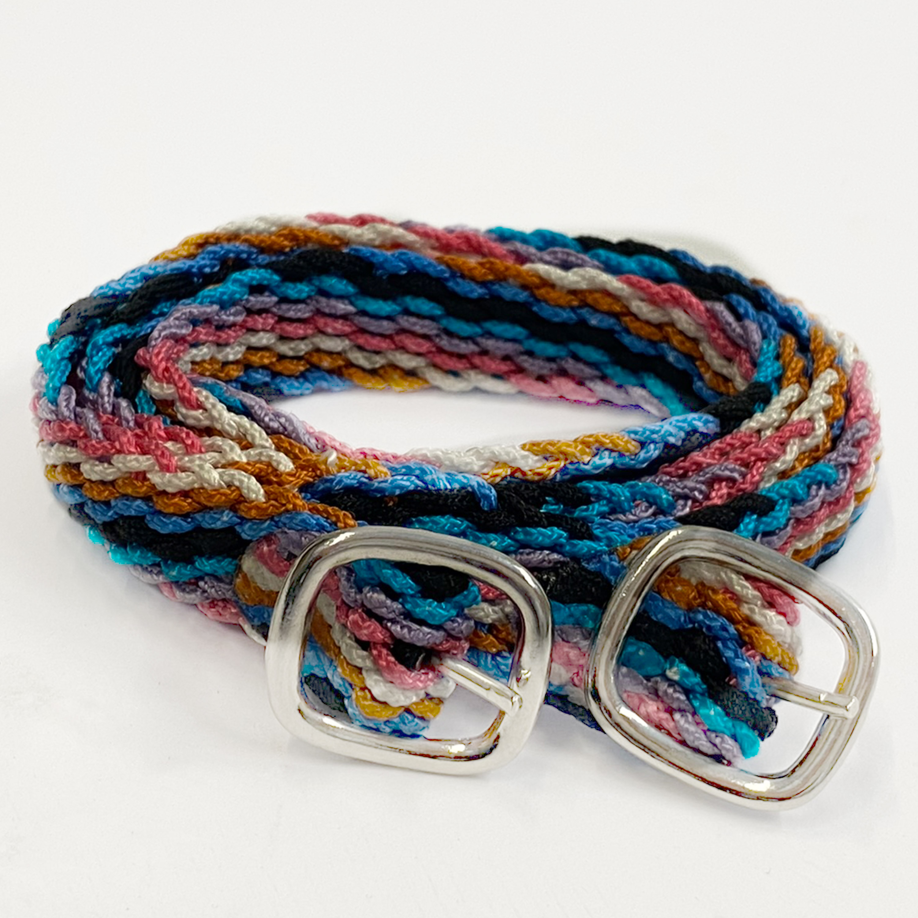 Imperial Riding Spurstraps nylon braided - Multi