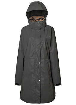 Mountain Horse Flash Parka - Heijastava Ratsastustakki Juniori - Musta