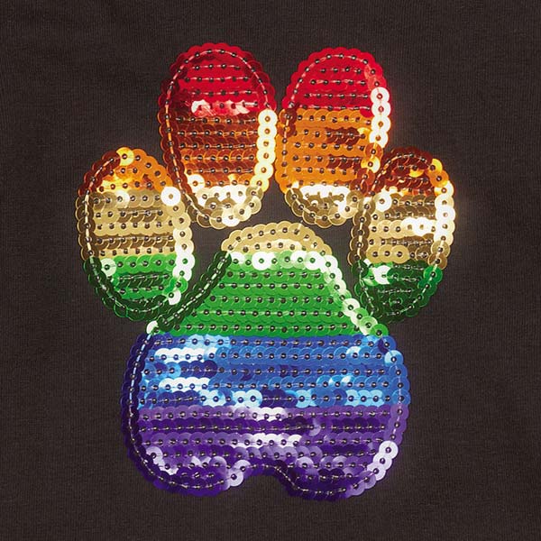 Puppy Pride ‑t-paita – paljetteja - 2