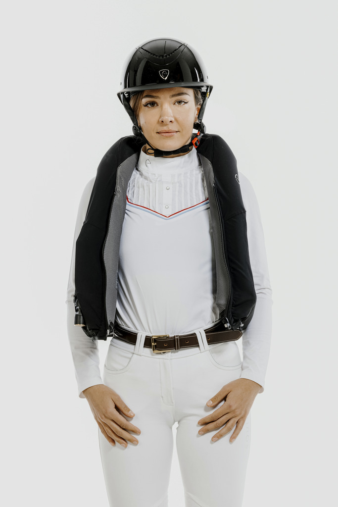 EQUITHEME 'Airsafe' Airbag Vest Black Tall - 9