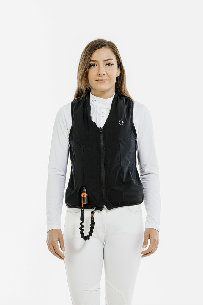 EQUITHEME 'Airsafe' Airbag Vest Black Tall - 8