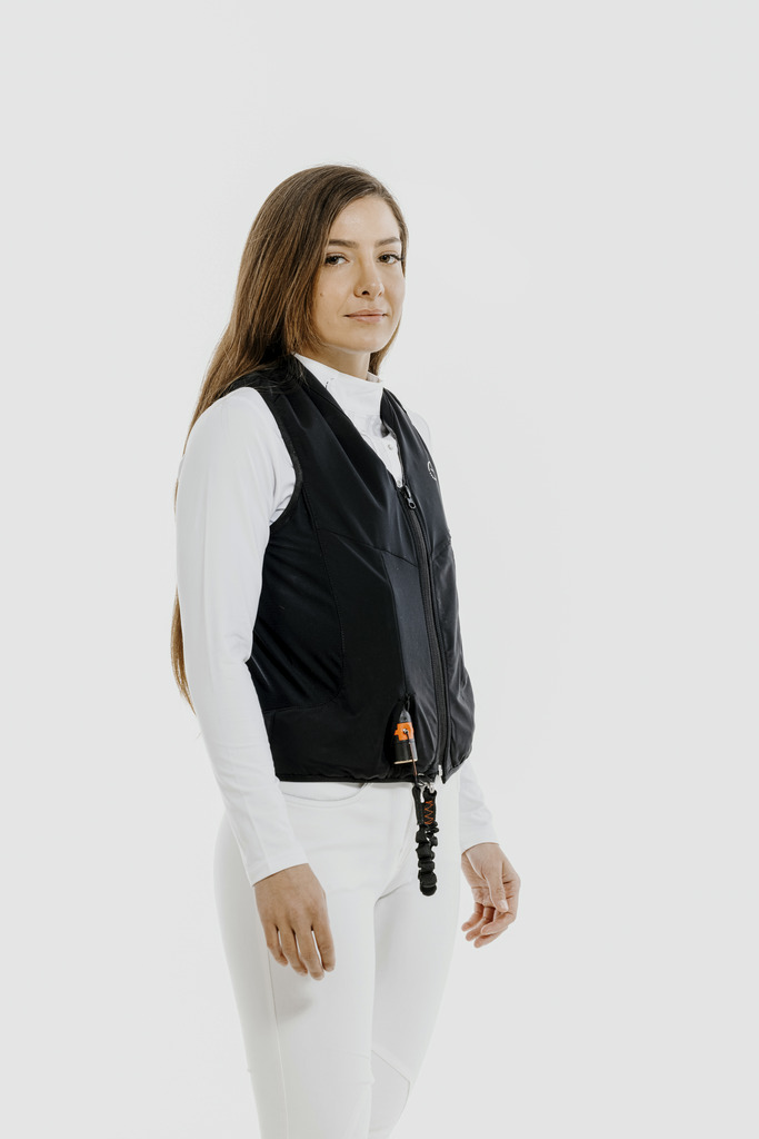 EQUITHEME 'Airsafe' Airbag Vest Black Tall - 10