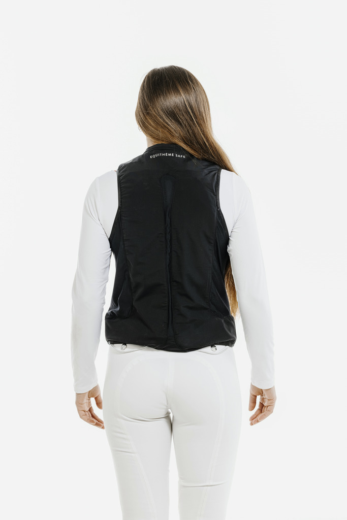 EQUITHEME 'Airsafe' Airbag Vest Black Tall - 7