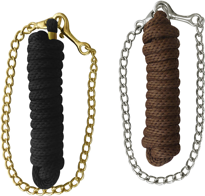 NORTON 'Color' Showing Grimskaft Med kedja Svart Rep, Mässing