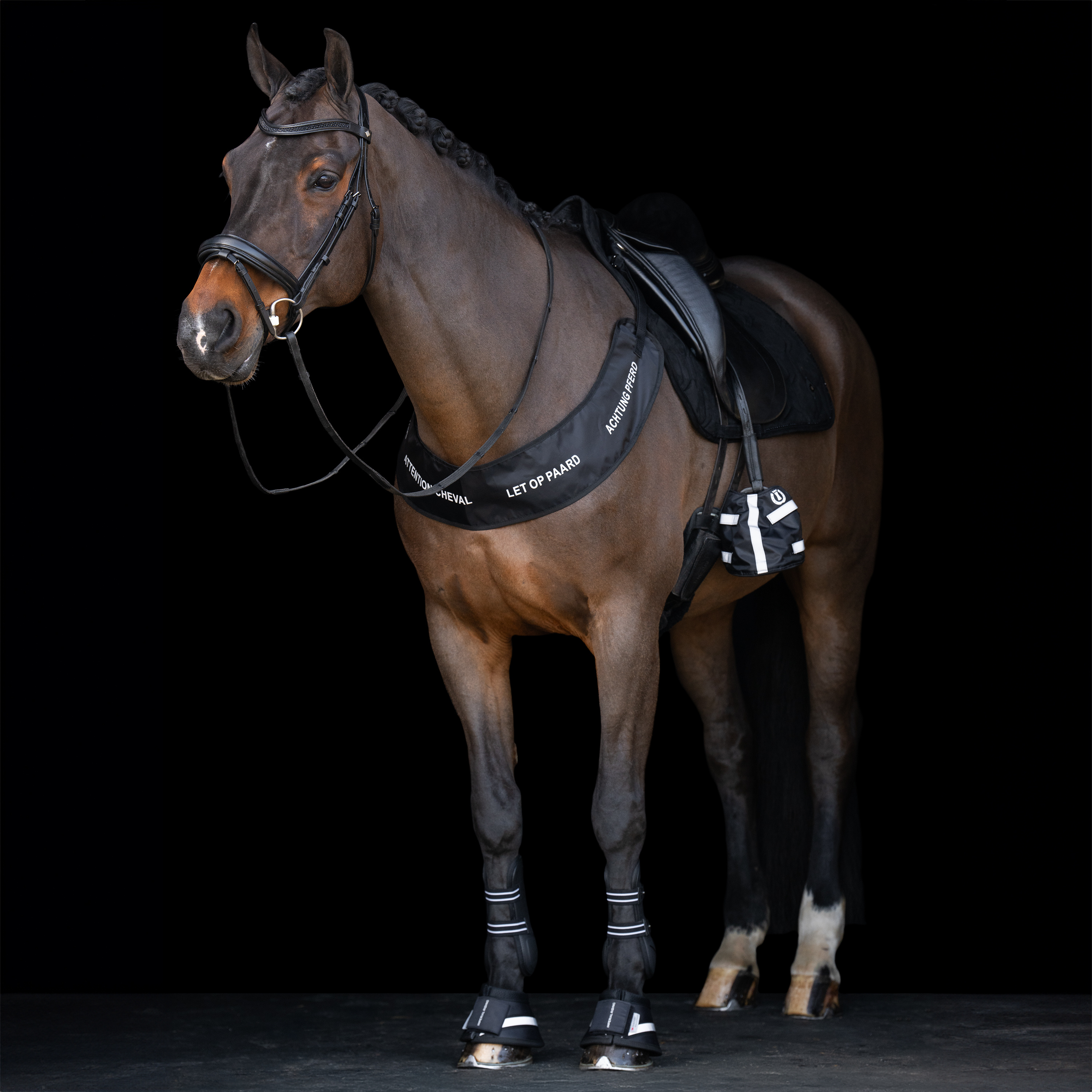 Imperial Riding Bellboots Reflective - Black - 3