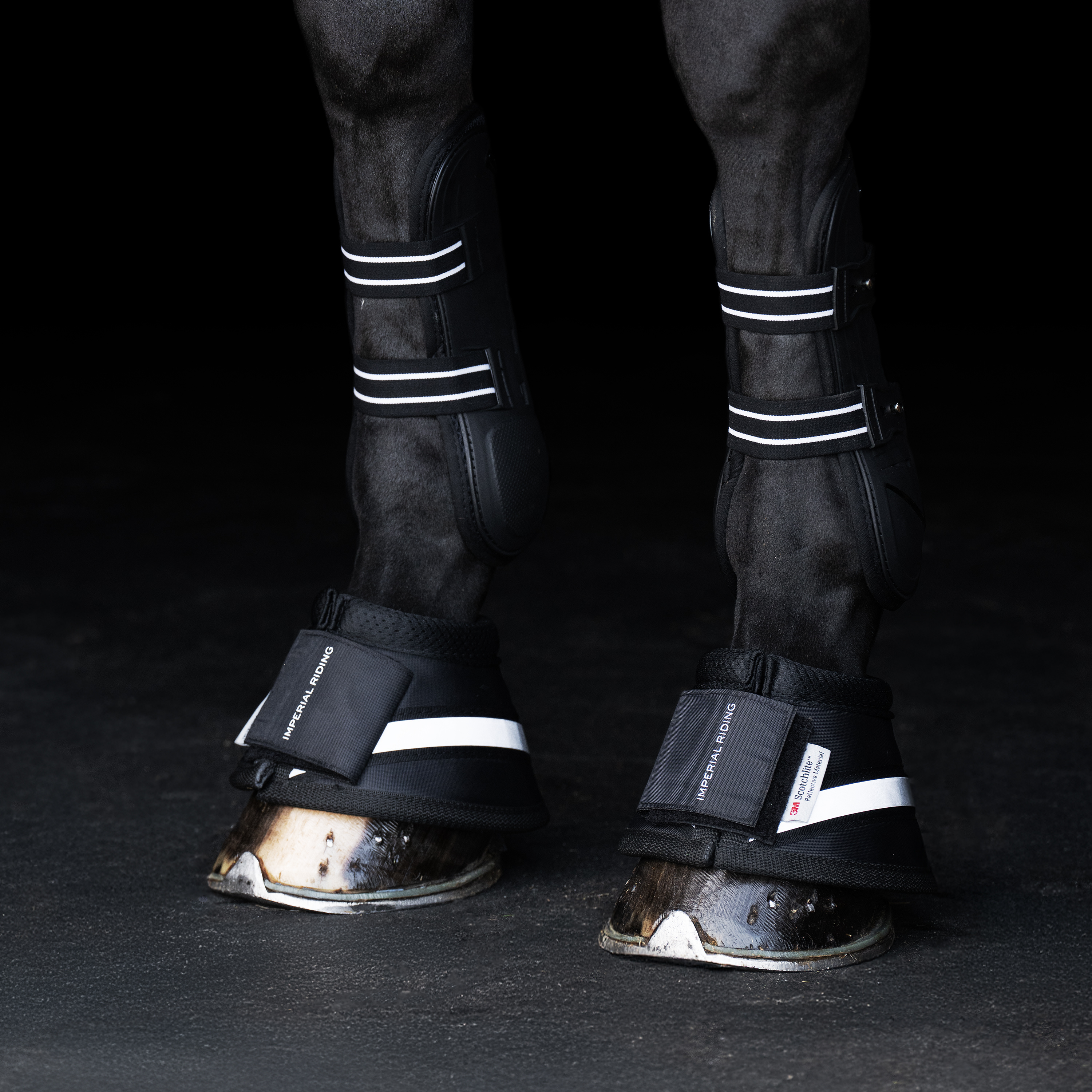 Imperial Riding Bellboots Reflective - Black - 2