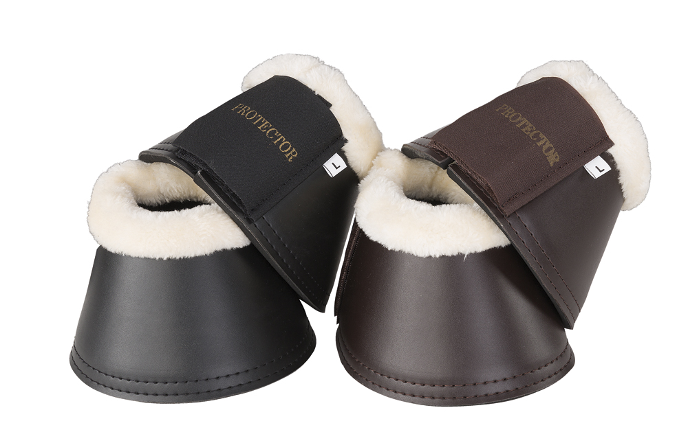 Källquist Protector Boots With Fur Edge - Black/Cream - 2