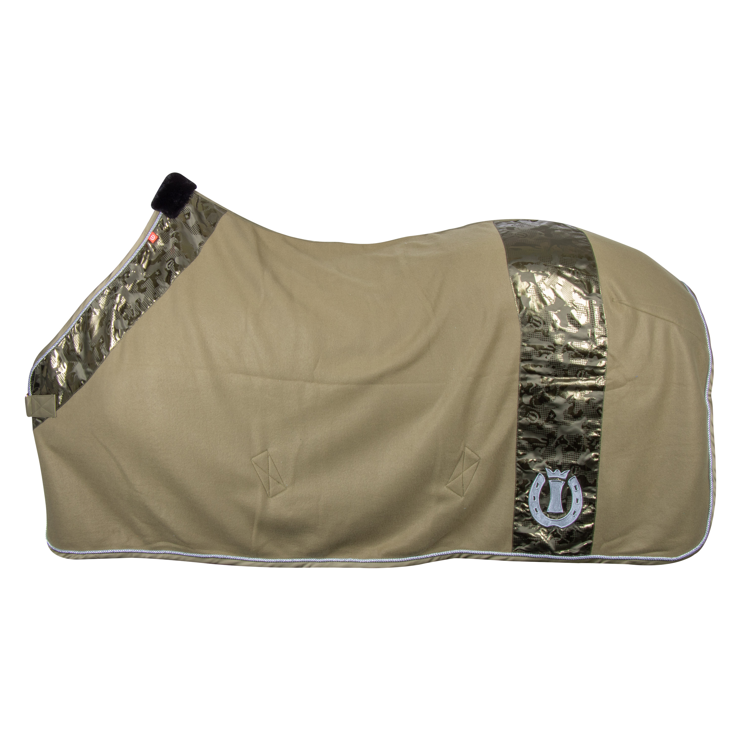 Imperial Riding Fleece blanket Ambient Hide & Ride - Olive green - 2